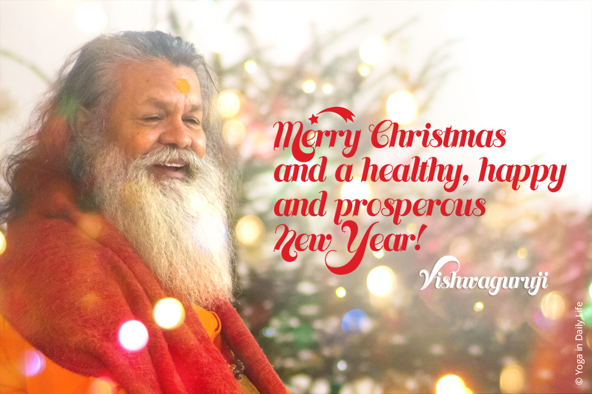Christmas Greetings from Vishwaguruji