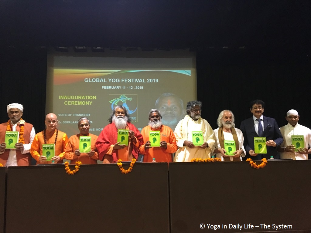 Global Yoga Festival in New Delhi