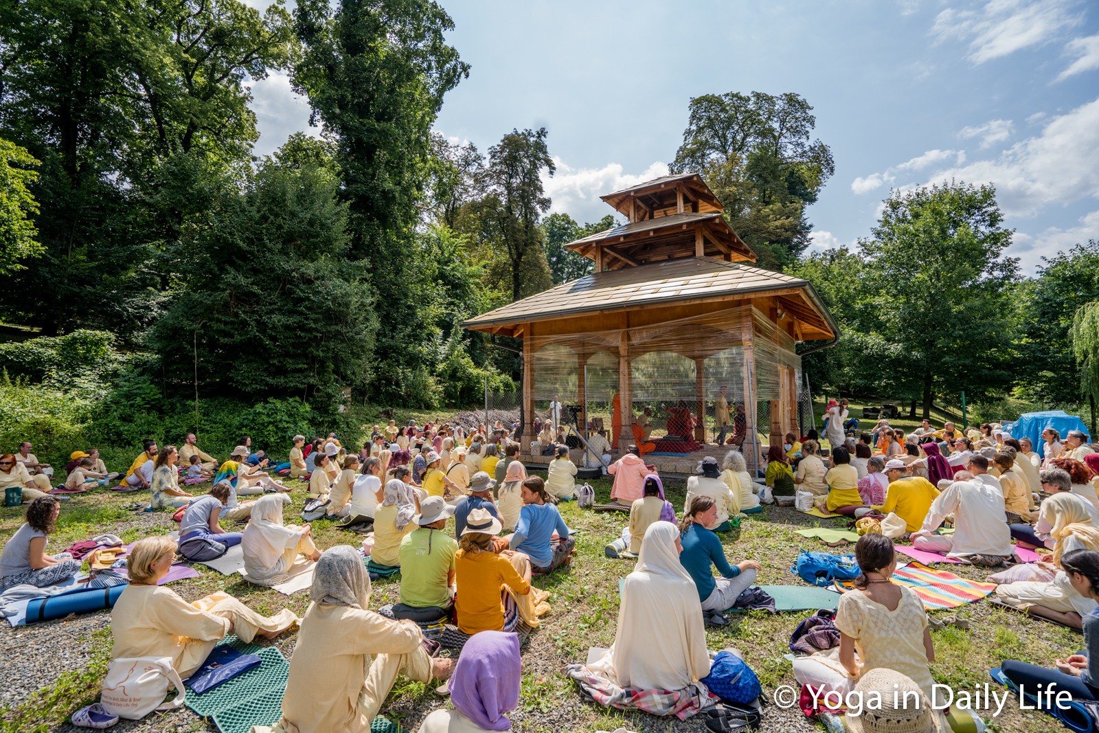 First European Sannyas Diksha held at Mahaprabhu Dip Ashram in Strilky, Czechia