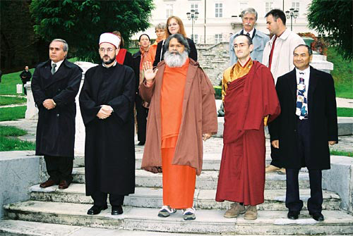 Multi-religious prayer for World Peace in Ljubljana, Slovenia