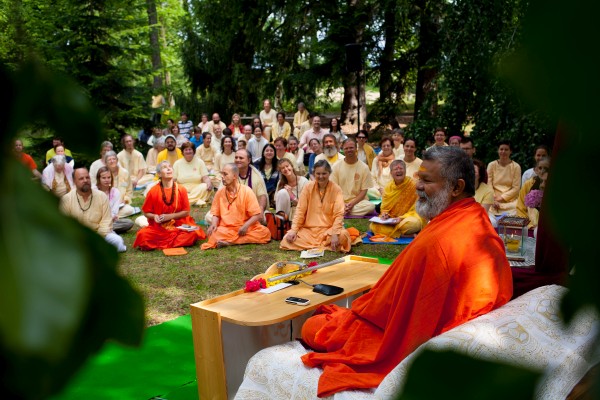 Swami Maheshwarananda in Strilky 2014